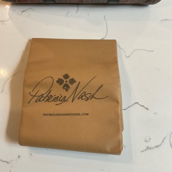 Patricia Nash Tartan Plaid handbag & Wheeled Carry on Luggage - Picture 15 of 15